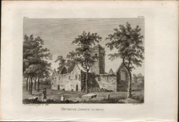 Muckross Abbey Killarney Rare 1791 Francis Grose Antique Print