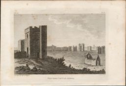 Newark Castle Co Down Rare 1791 Francis Grose Antique Print.