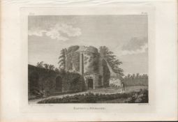Bastion in Kilkenny Rare 1791 Francis Grose Antique Print.