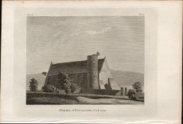 Priory of Drumlane Co Cavan Rare 1791 Francis Grose Antique Print.