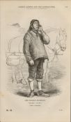 London Victorian Dustman Antique Rare 1864 Henry Mayhew Print.