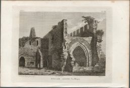 Morisk Abbey Carrowkeel Co Mayo Rare 1791 Francis Grose Antique Print.
