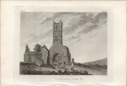 Court Abbey Co Sligo Rare 1791 Francis Grose Antique Print.