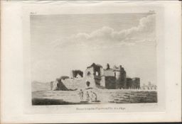 Ballymote Castle Sligo Rare 1791 Francis Grose Antique Print.