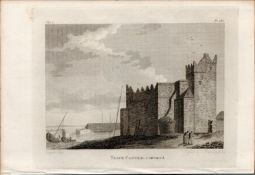 Slade Castle Co Wexford Rare 1791 Francis Grose Antique Print.