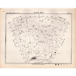Star Map Chart Victorian Antique 1892 Atlas of Astronomy 65.