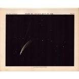 Comet of Donati Victorian Antique 1892 Atlas of Astronomy 15.