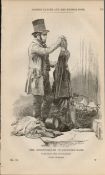 London Crockery Seller Rare Antique 1864 Henry Mayhew Print.