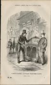 London Cheap Cabinet Maker Antique 1864 Henry Mayhew Print.