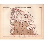 Moon Third Quadrant Victorian 1892 Atlas of Astronomy- 25.