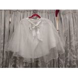 Girl's Ivory Petticoat/Skirt Age 9-10