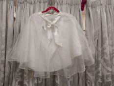 Girl's Ivory Petticoat/Skirt Age 9-10