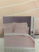 Tommy Hilfiger Pink Vertical Stripes Duvet Kingsize