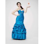 Alfred Angelo Prom/Pageant Dress In Bluebell RRP £495 Size 12 To 14