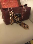 Moschino Scarf Shoulder Bag