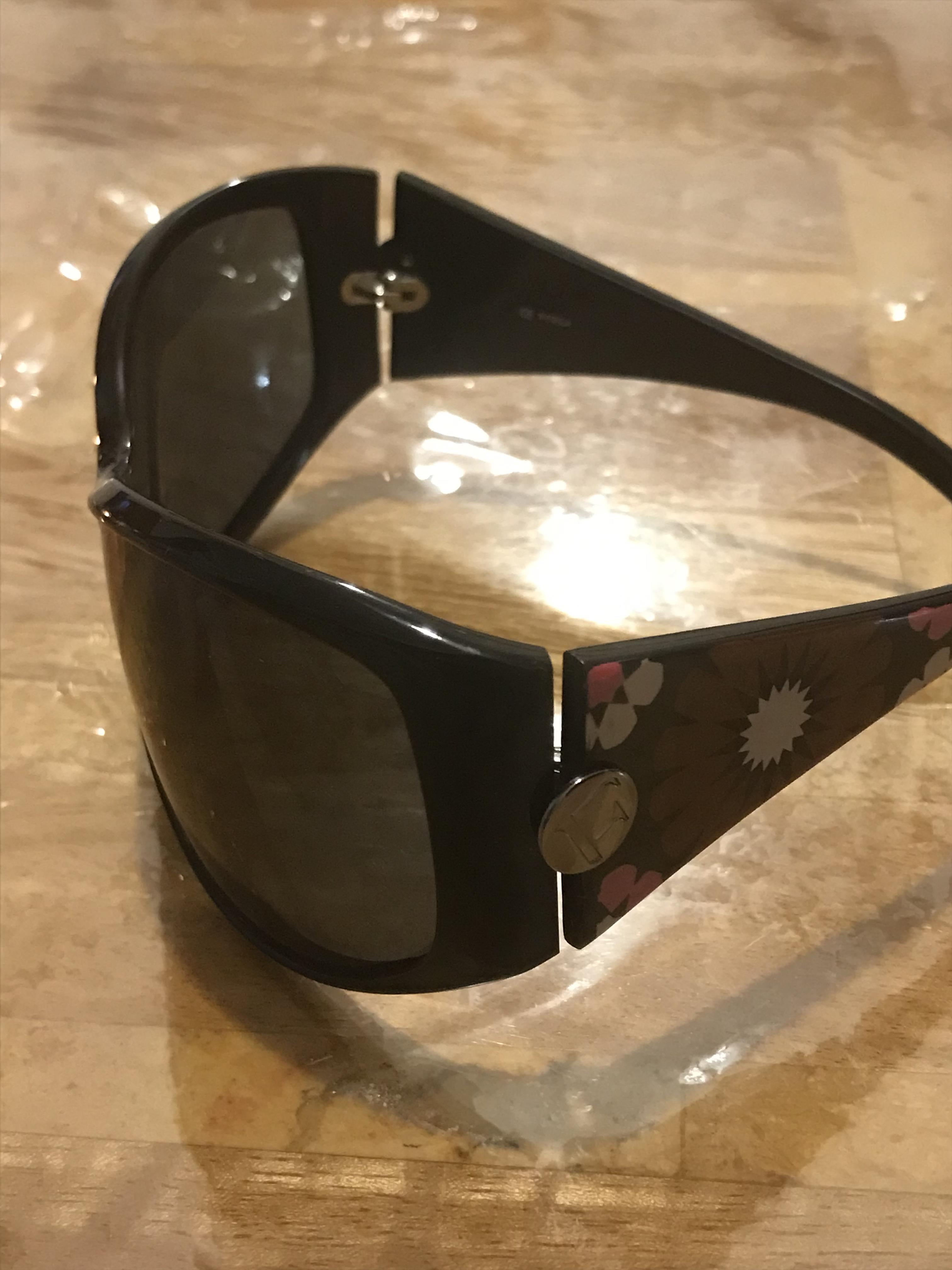 Furla Eva SU4561 Black Oversize Sunglasses - Image 2 of 7