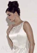 Wedding Gown Eternity Bridal AC372 Size 12 Ivory