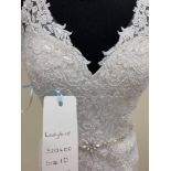 Ladybird Bridal Wedding Gown Size 10. Ivory Style 320400