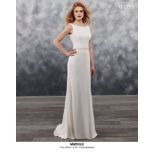 Mary's Bridal Wedding Gown Size 8. MB1023. Size 8 Crepe Dress RRP £1195