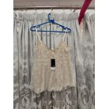 Champagne Lacey Top From Next Size 12-14
