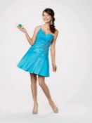 Alfred Angelo Prom/Pageant Dress. RRP £395 Aqua Blue Size 12