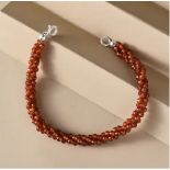 New! Hessonite Garnet Bracelet