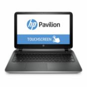 HP Pavilion 15 Windows 10 Pro 15.6” Touchscreen Core AMD A8-6410 8GB DDR3 1TB HD Office