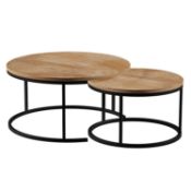 Kubu Coffee Table Nest - Set of 2 RRP £150