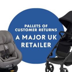 No Reserve Pallets of Customer Returns I Baby - Sourced from a Major UK Retailer