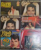 6 x Elvis Presley Vinyl LPs.