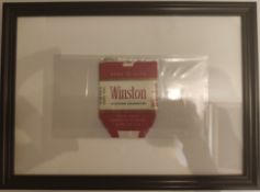 A John Lennon’S Winston Cigarette Packet. Provenance Detailed.