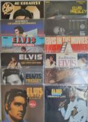 12 x Elvis Presley Vinyl LPs.