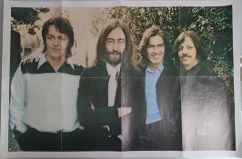 The Beatles Original Fan Club Poster 1969 As Obtained By The Original Fan Club Member.