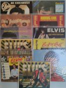 11 x Elvis Presley Vinyl LPs.