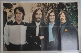 The Beatles Original Fan Club Poster 1969 As Obtained By The Original Fan Club Member.
