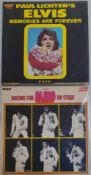 Elvis Presley Vary Rare, Having Fun On Stage Vinyl LP and Memories Are Forever LP.