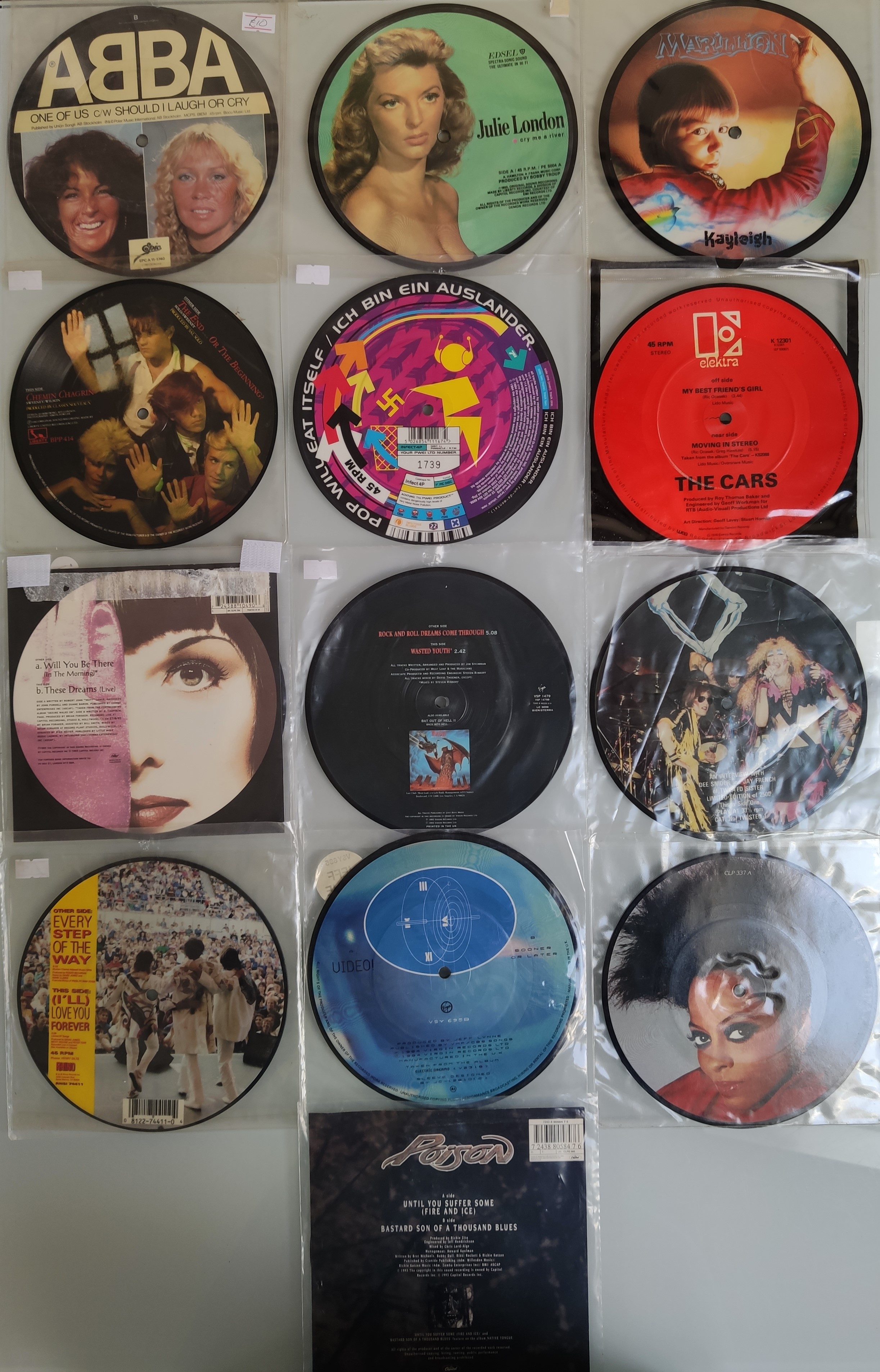 A Collection of 13 x Picture Disc Records. - Image 2 of 2