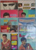10 x Elvis Presley Vinyl LPs.