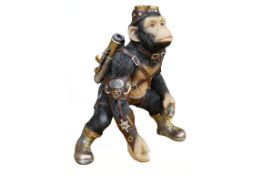 Space Monkey Themed Ornament