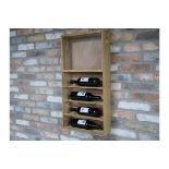 Wine Bottle Holder and Cork Storage