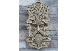 Wooden Effect Tree Man Themed Wall Decoration