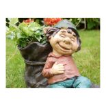 Large Gnome Shoe Planter