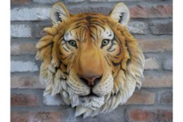 Large Tiger Head Wall Decoration