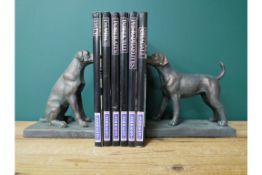 Rustic Standing/Sitting Dog Bookends/Ornaments