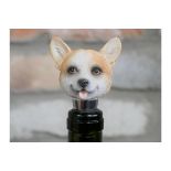 Set of 4 Doggy Bottle Toppers