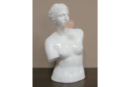 Bubble Blowing Lady Ornament