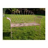 Pink Fairy Tale Garden Bench