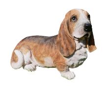 Large Basset Hound Garden or Home Ornament