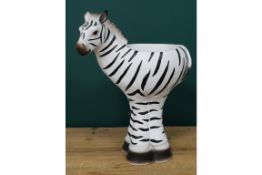 Safari Inspired Zebra Foot Themed Planter