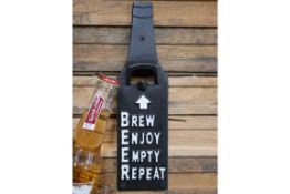 'BEER' Cast Iron Bottle Opener